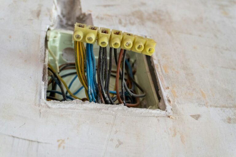 Demo kitchen electrical project